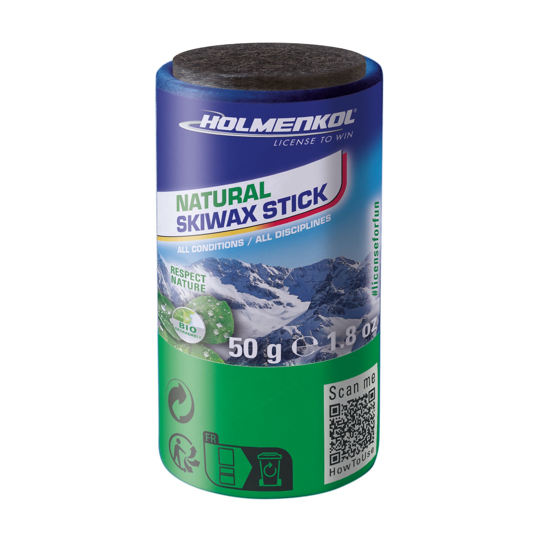 Natural Skiwax Stick 50g